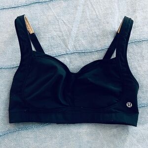 Lululemon Black High-Support Sports Bra – Size 32D